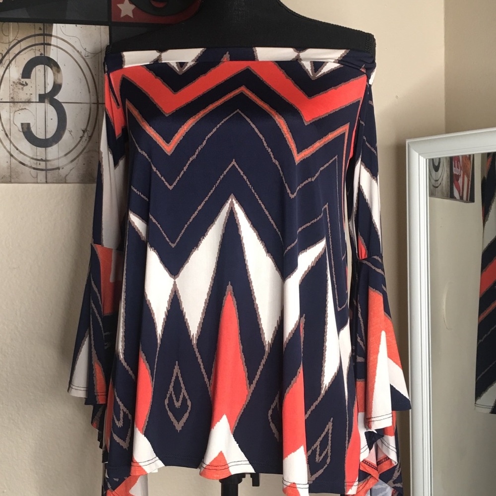 Blooms Shoulder Dress Shirt